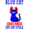 BLUE CAT LOVE MUSIC