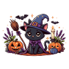 Spooky kitty Halloween 2