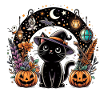 Kitty spooky halloween 2