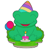 Frog Birthday Party Hat