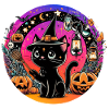 Spooky kitty Halloween 4