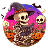 Mr. Bone Spooky Halloween 3