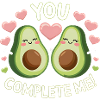 Avocado You Complement Me