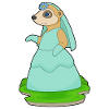 Suricate Voile de mariée Mariage