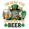 Saint-Patrick Bière Leprechaun Kobold Bier