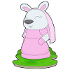 Bunny Bridal Veil Wedding
