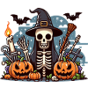 Mr. Bone Spooky Halloween 4