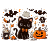 Kitty Spooky halloween v6