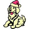 Dog Comic Animal Christmas