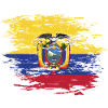Ecuador flag used