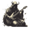 Der teufel mit der E-Gitarre