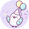 Dove Bird Birthday Baby