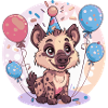 Hyena Birthday Baby