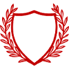 Wappen Schild Kranz Logo