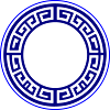 Greek Icon Circle