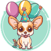 Chihuahua Chiens Anniversaire Bébé