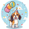 Beagle Chiens Anniversaire Bébé
