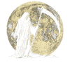 Sensenmann Der Tod Heulender Mond