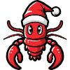 Lobster Crab Christmas