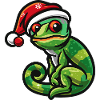 Chameleon Christmas
