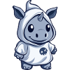 Rhino Halloween Funny Ghost