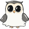 Owl Halloween Funny Ghost