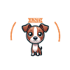 Coffee and Austrian Pinscher
