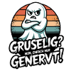 Genervter Geist Gruselige Wut