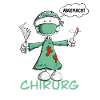 Chirurgien Agree Stick Figure Cartoon