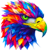 Regard d’aigle, indomptable