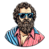 Casual Cool Philosopher Look