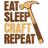 Eat Sleep Craft Repeat DIY