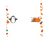 Penguin Thanksgiving: Together with grateful