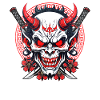 Japanese Demon Art Devil