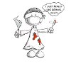 Neurochirurg Spruch Chirurg Strichmännchen Cartoon