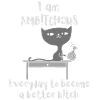 Woman Ambitious Funny Cat