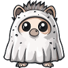 Hedgehog Halloween Funny Ghost