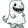 Dinosaur T-Rex Halloween Ghost