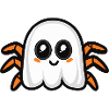 Tarantula Halloween Funny Ghost