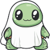 Turtle Halloween Funny Ghost