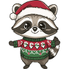Noël du raton laveur
