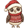 Hibou Noël