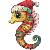 Seepferd Weihnachten