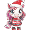 Einhorn Weihnachten