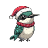 Hummingbird Bird Christmas