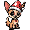 Chihuahua Dog Christmas