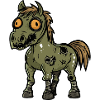 Horse Halloween Comic Funny