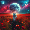 Walking astronaut