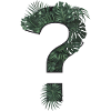 Question mark tropical plants