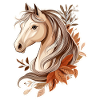 Cheval Automne